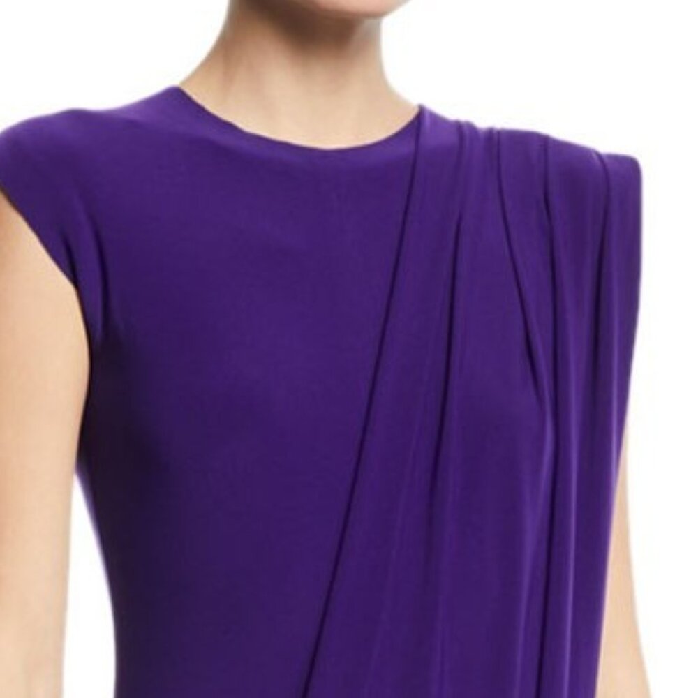 Norma Kamali Sleeveless Draped Jumpsuit